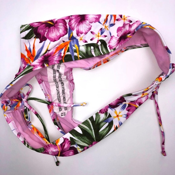 Mossimo Women's Large Purple Floral Bikini - Picture 5 of 6